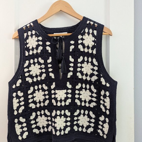 FRAME crochet tank - Picture 1 of 2